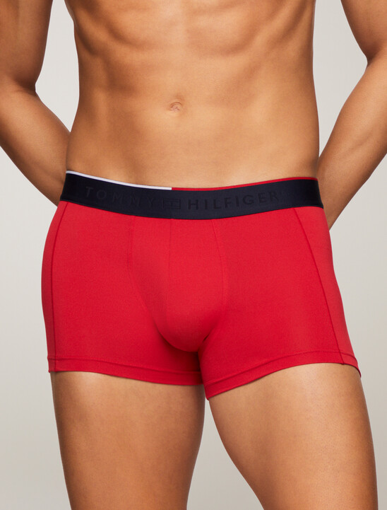 3-Pack Microfibre Tonal Repeat Logo Trunks
