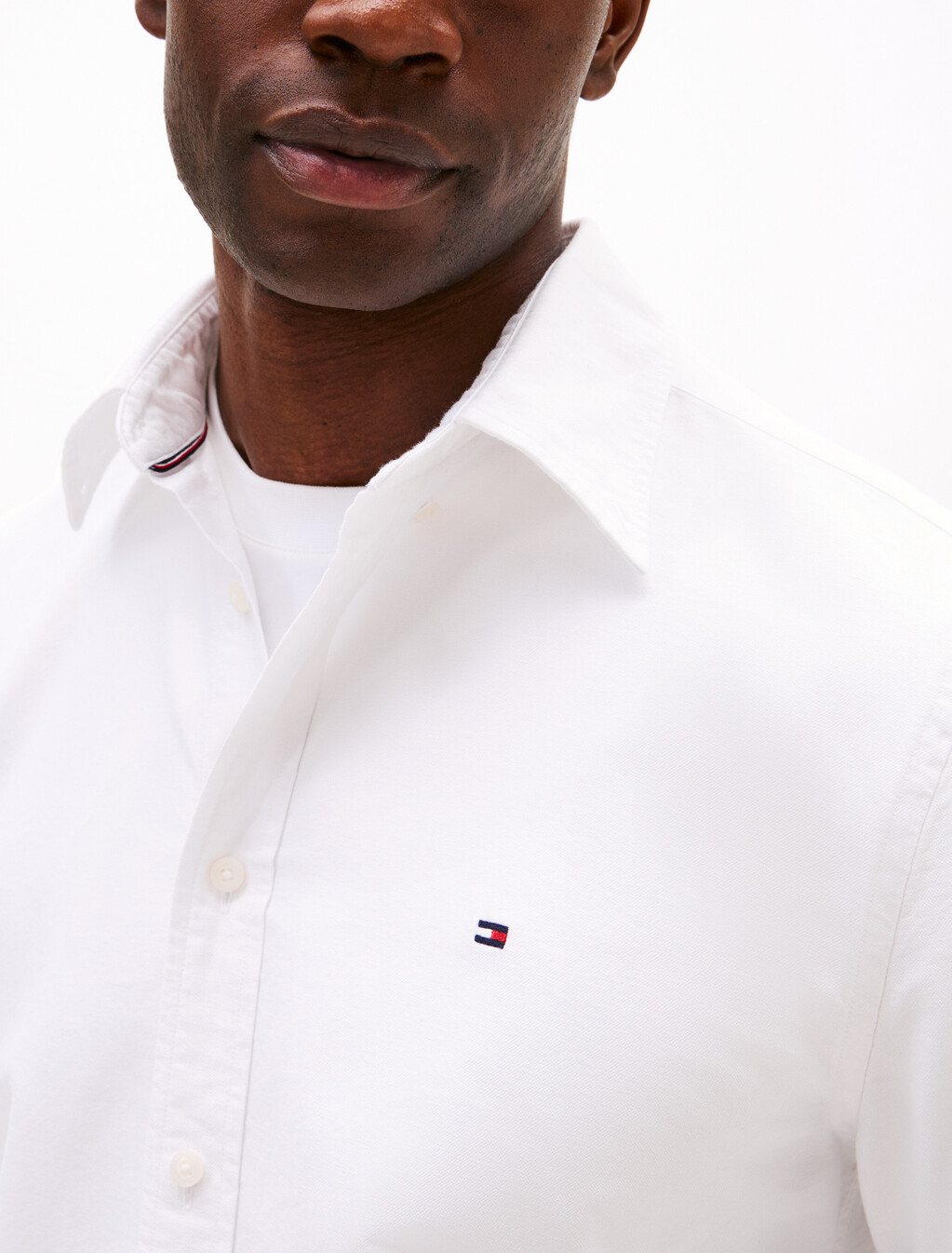 Asia Fit Heritage Oxford Shirt, Optic White, hi-res