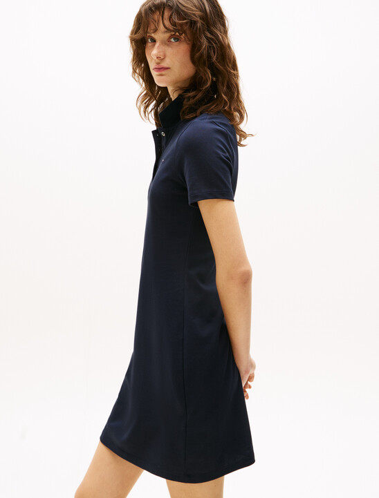 1985 Slim Pique Polo Dress