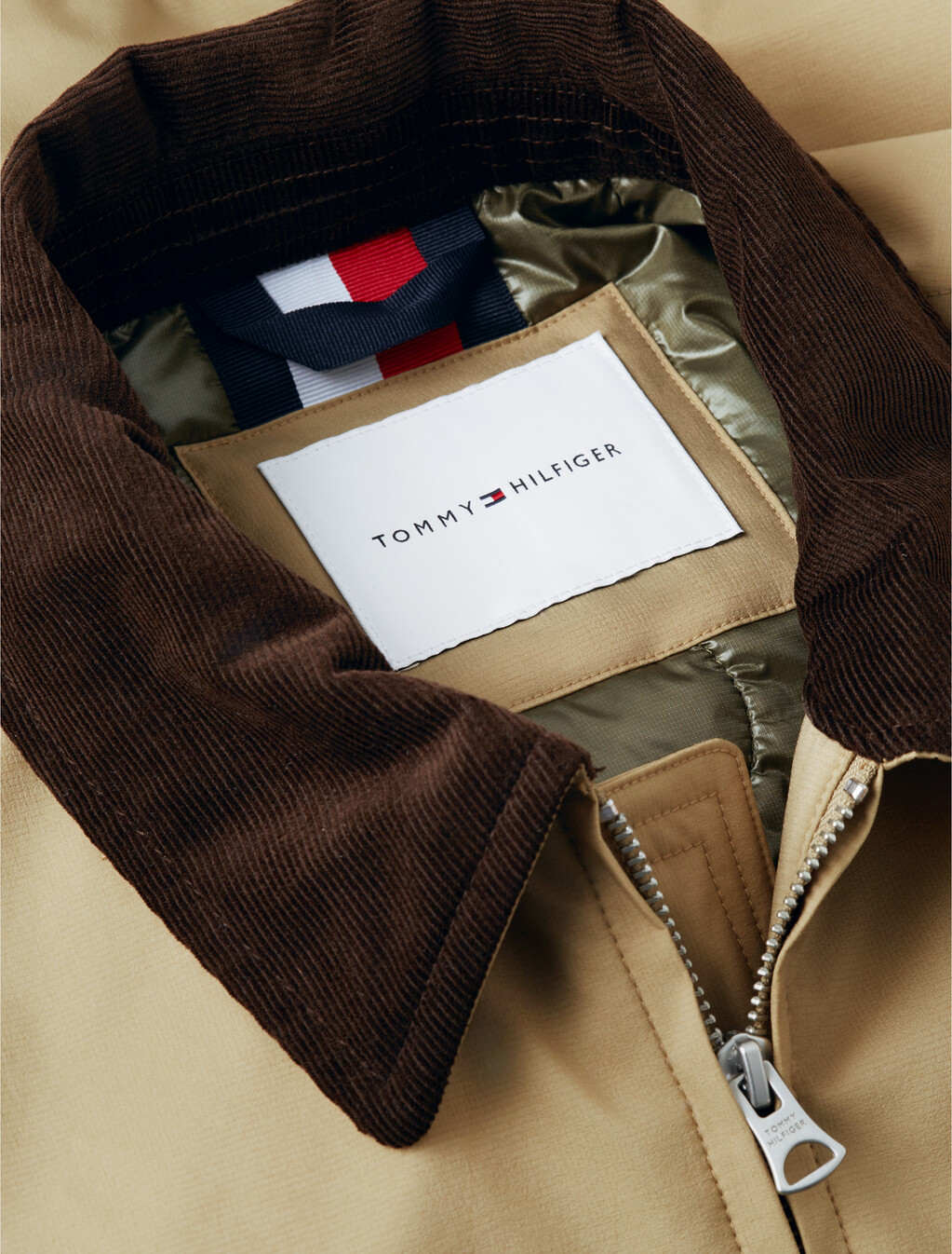 Padded Ripstop Zip-Thru Ivy Jacket, Western Khaki, hi-res