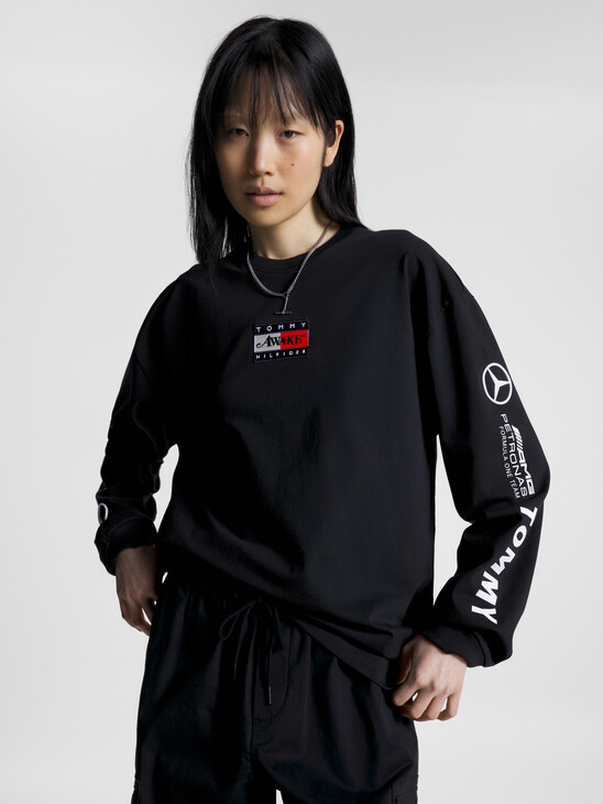 TOMMY X MERCEDES-AMG F1 X AWAKE NY LONG SLEEVE T-SHIRT