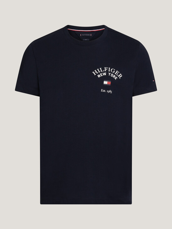 Varsity Arched Logo Slim Fit T-Shirt