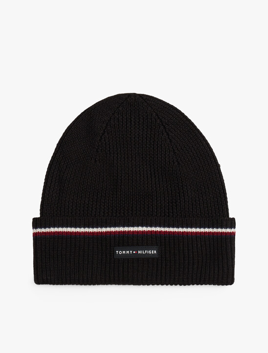 Rubberised Logo Beanie And Scarf Gift Set