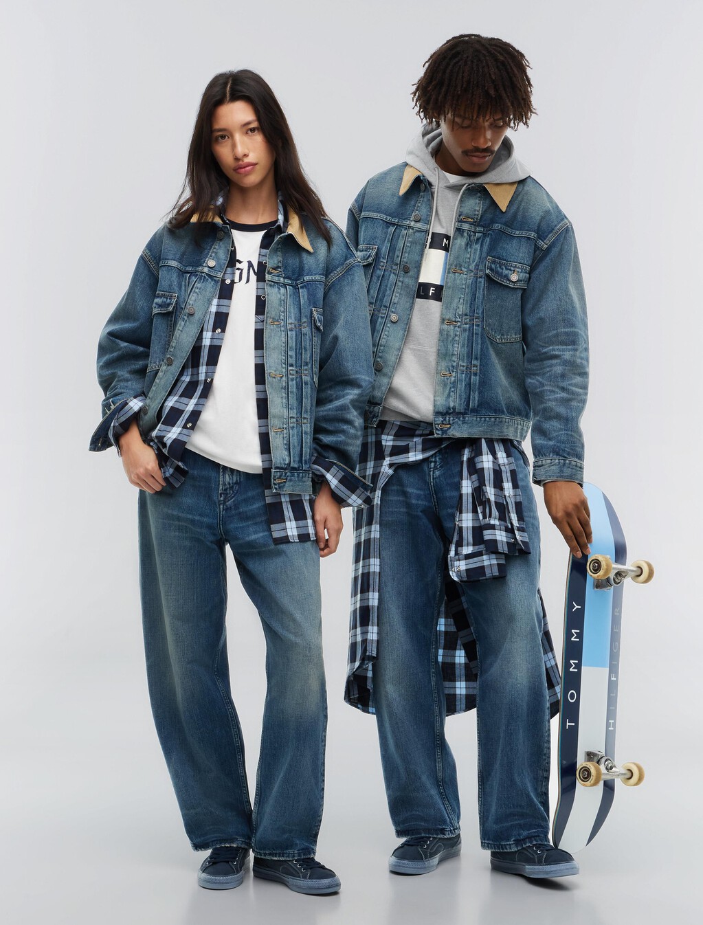 Relaxed Jeans, Mid Wash Denim, hi-res