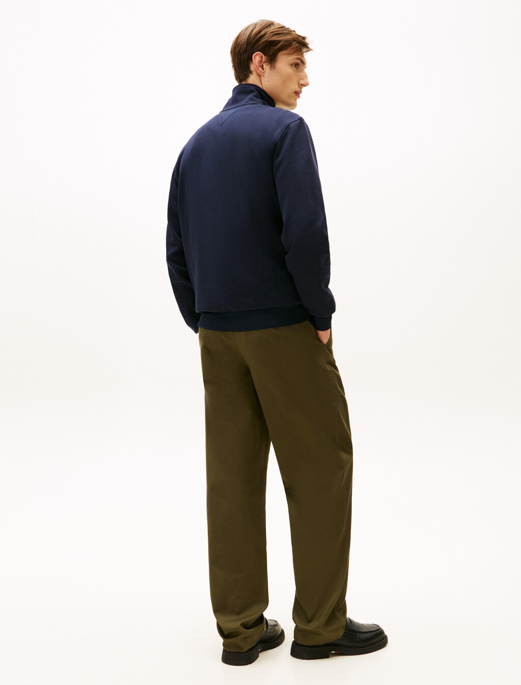 Essential Mix Fabric Zip Thru Jacket, Desert Sky, hi-res