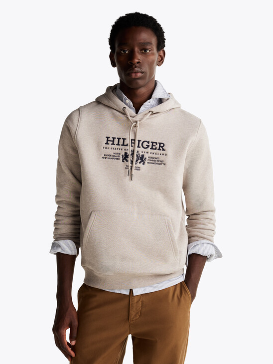 Crest Embroidery Hoody