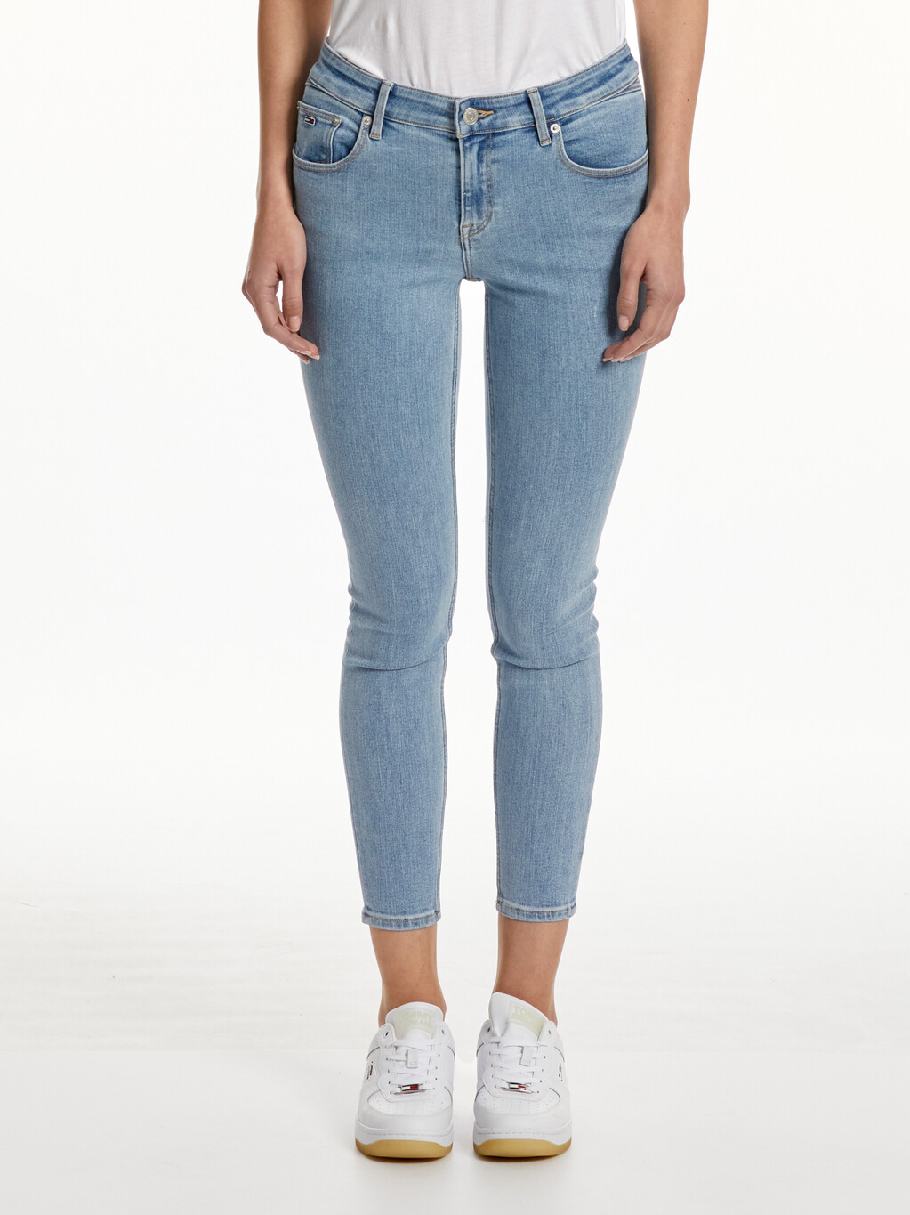 Buy SHAPE SKINNY ANKLE JEANS in color BLUE