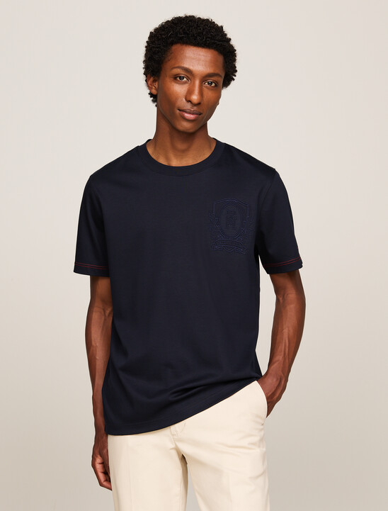 Tonal Logo Embroidery T-Shirt