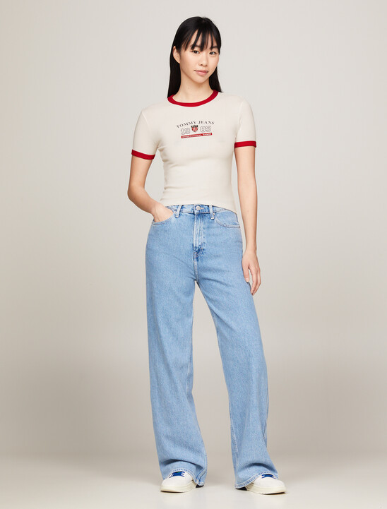 TJ x INTERNATIONAL GAMES Contrast T-Shirt