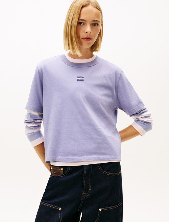 Logo Badge Boxy T-Shirt