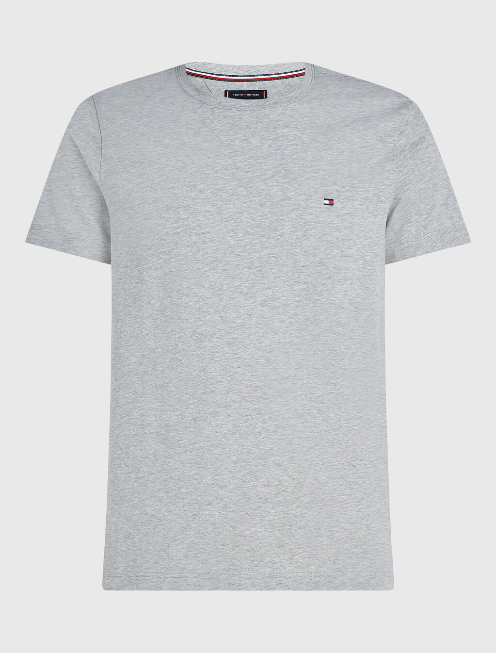 Core Stretch Crewneck T-Shirt, Light Grey Heather, hi-res