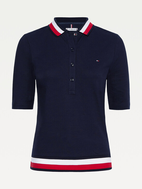 Signature Detail Half-Sleeve Polo Signature Detail Half-Sleeve Polo