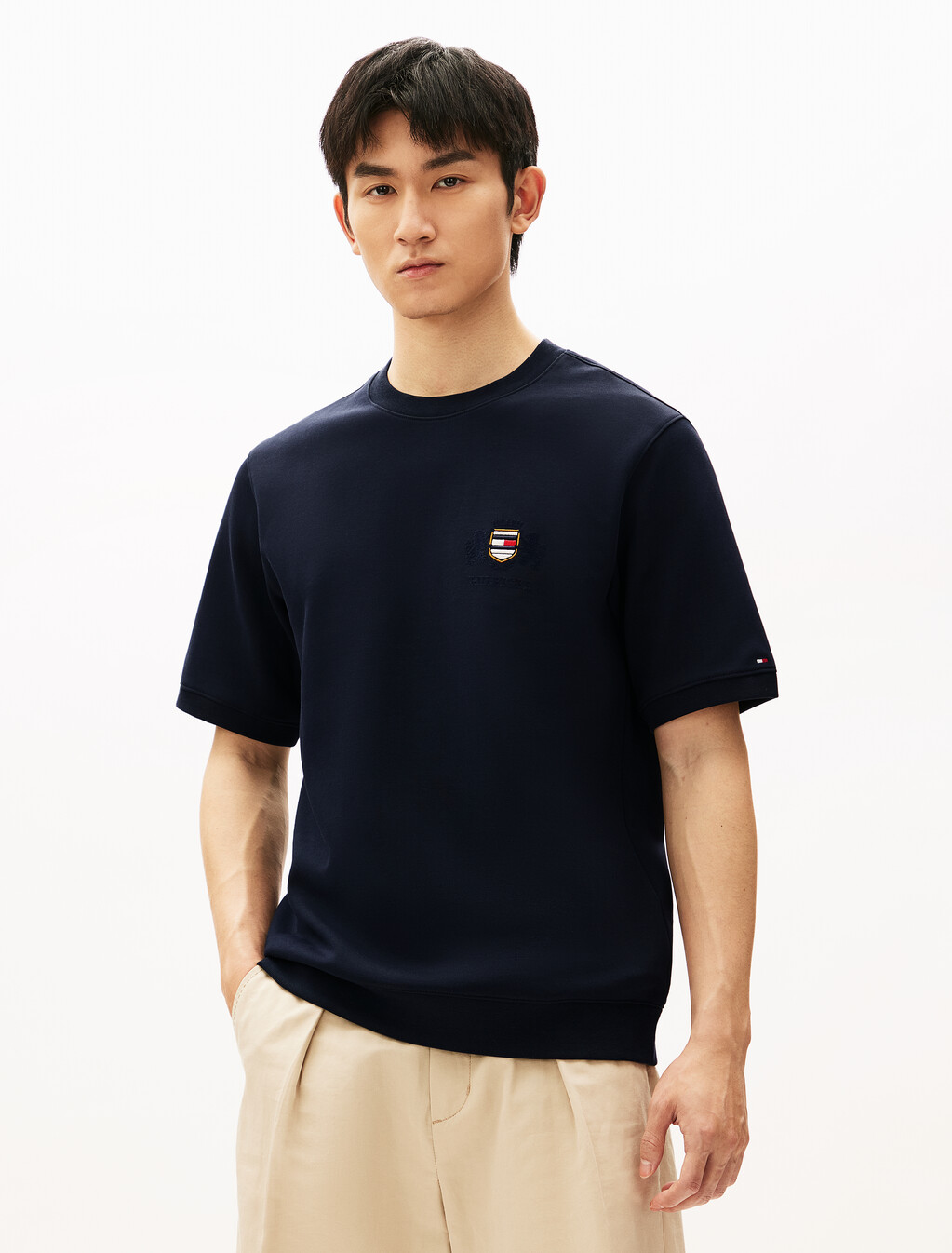Icon Short Sleeve Sweatshirt, Desert Sky, hi-res