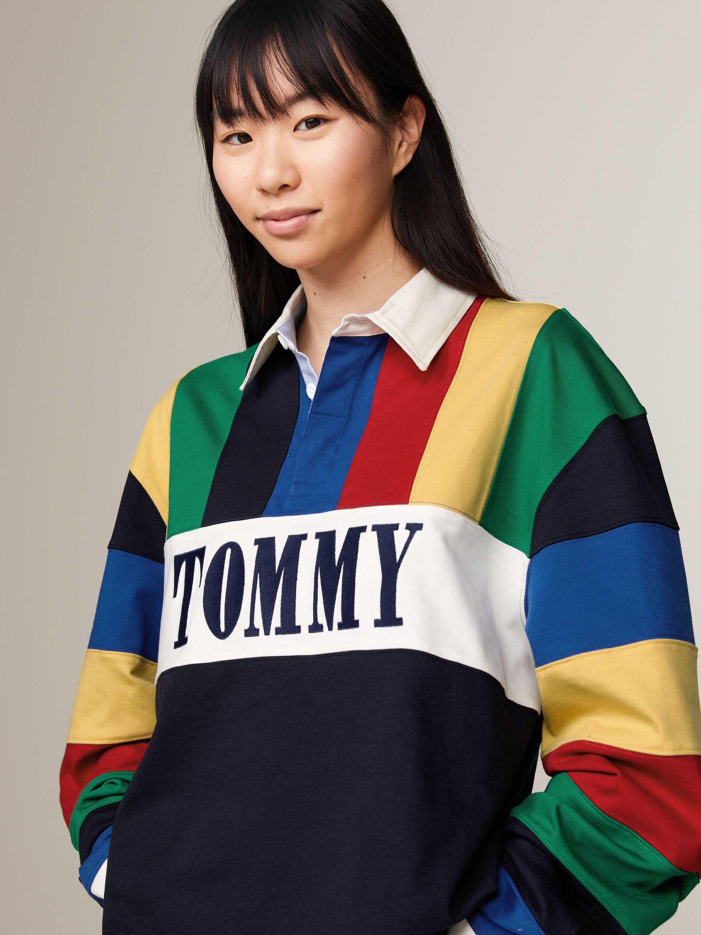 TJ x INTERNATIONAL GAMES Multicolour Rugby Shirt multi Tommy Hilfiger Malaysia