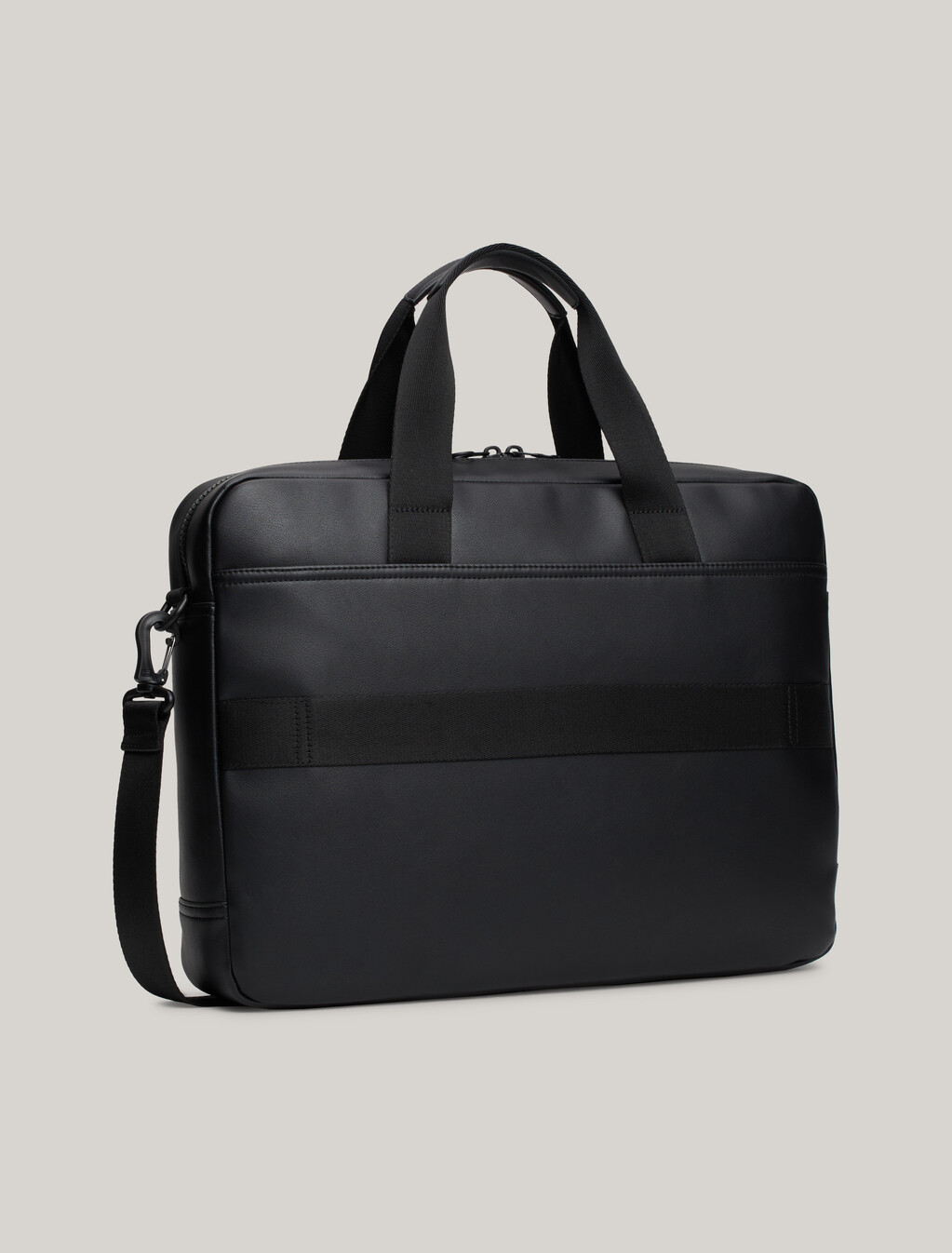 Pique Pocket Laptop Bag, Black, hi-res