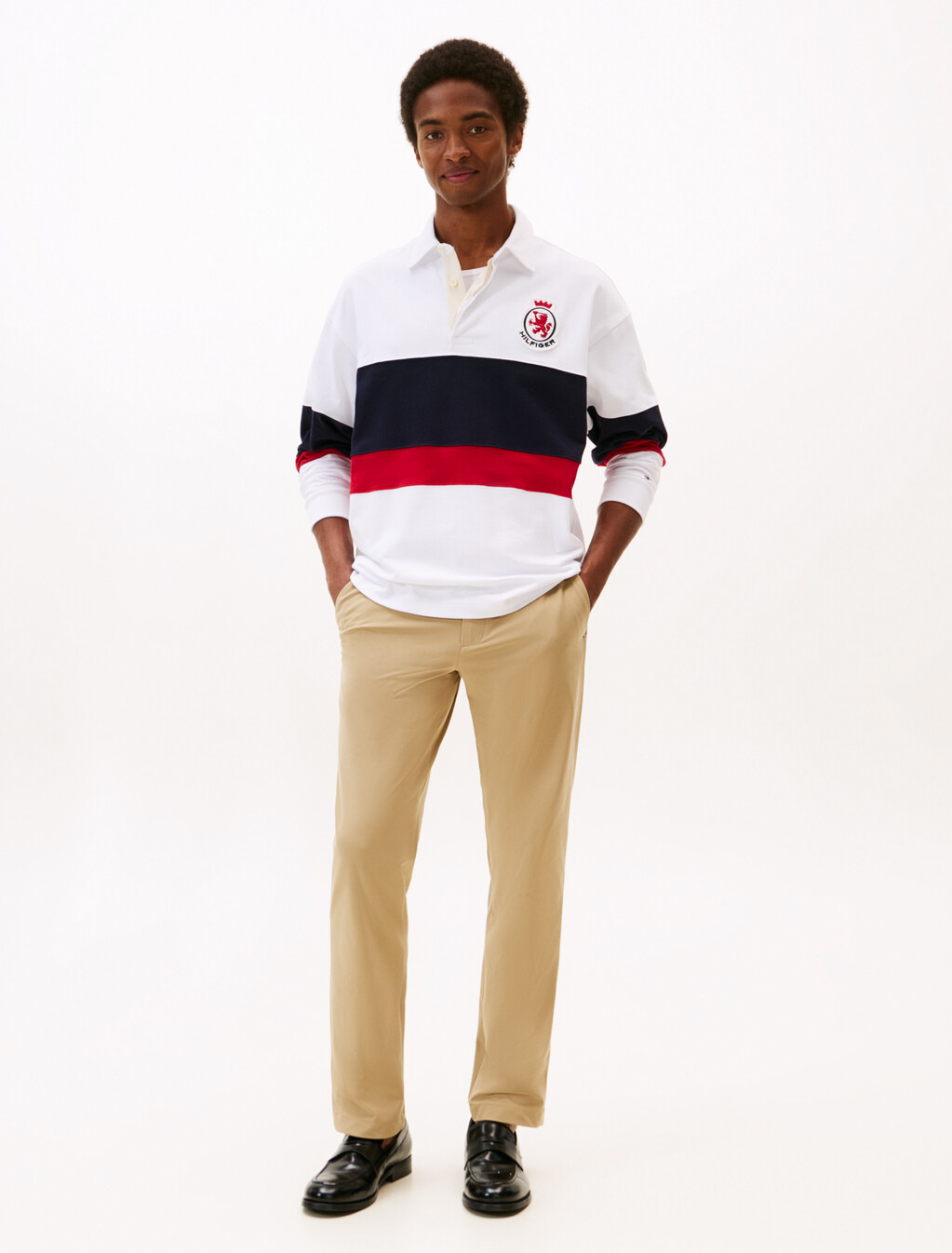 Denton Knit Technical Chino, Camel, hi-res