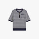 Ivory Petal/Dark N Navy Stp