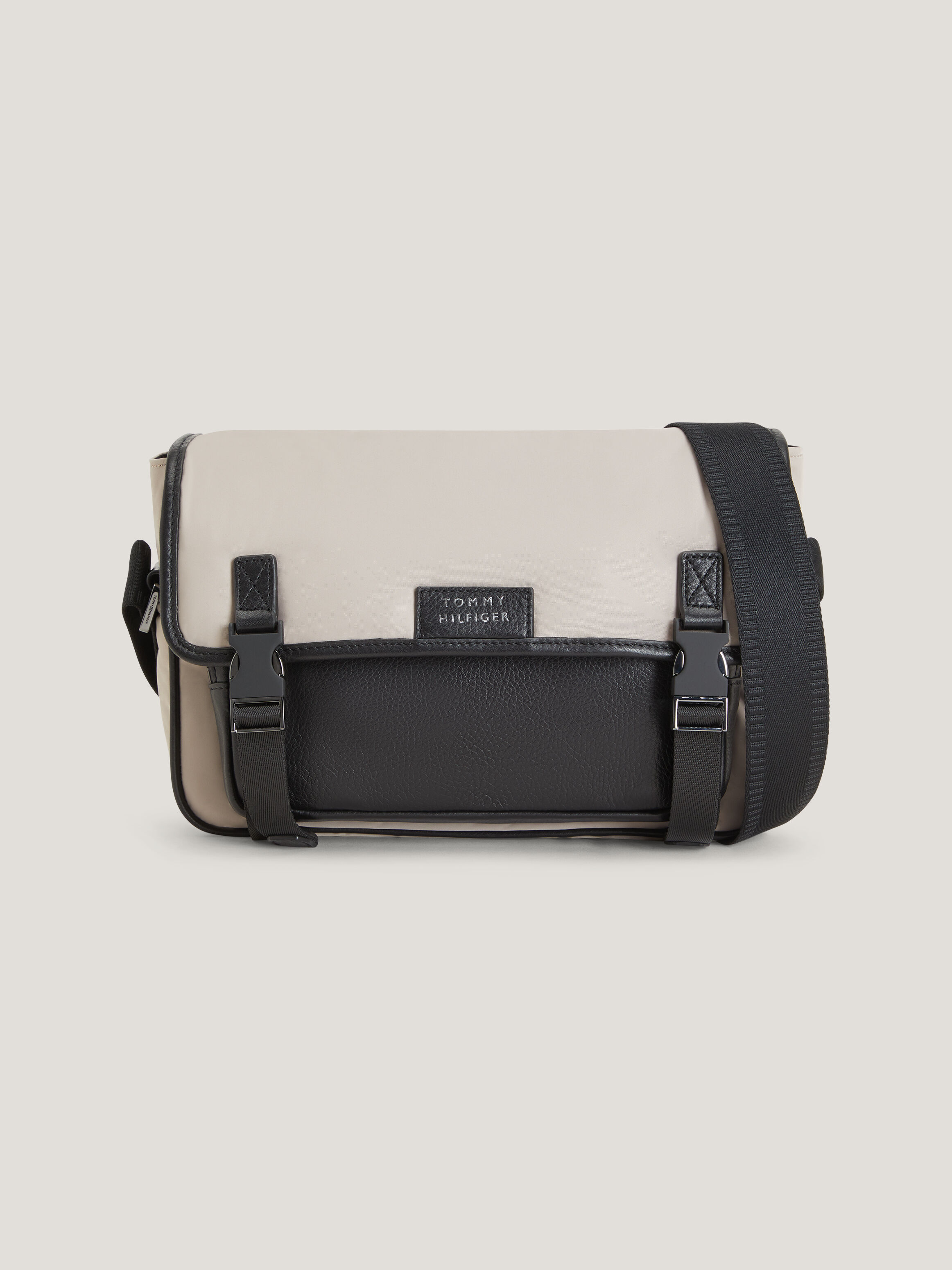 Grey tommy hilfiger bag hot sale