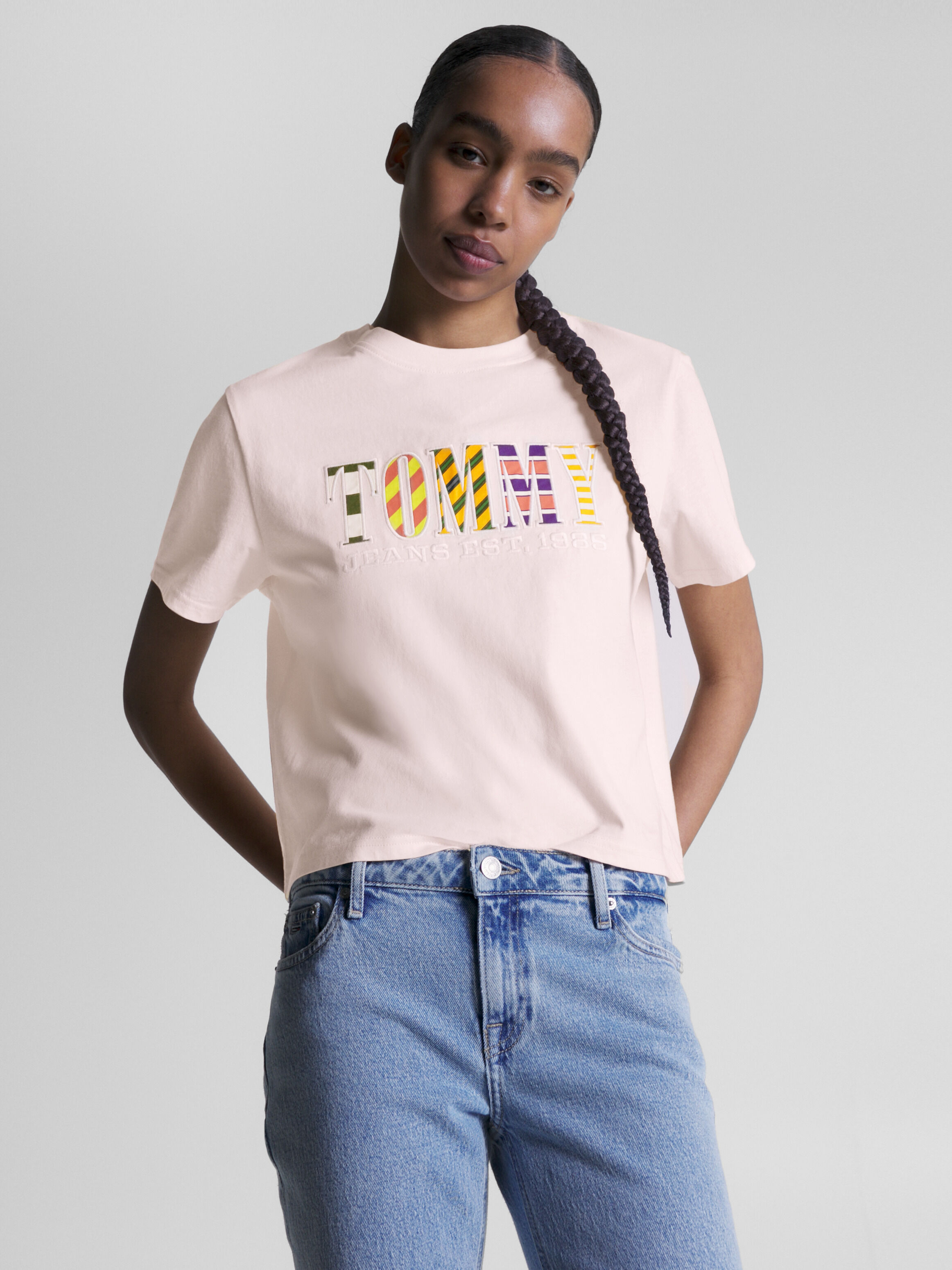 T shirt tommy hilfiger denim hot sale