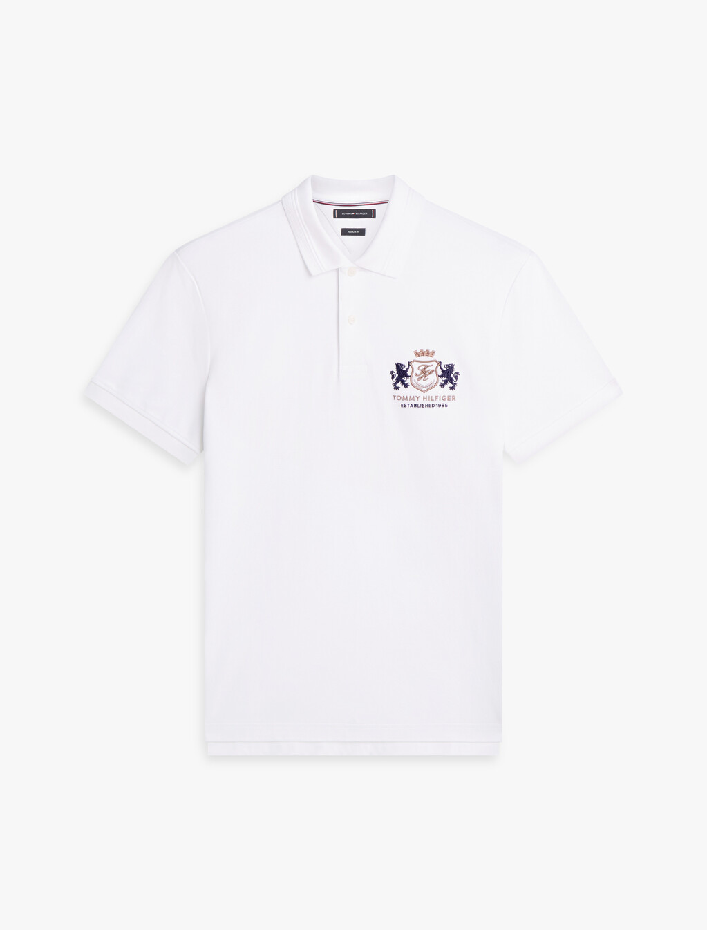 Icon Regular Polo, White, hi-res