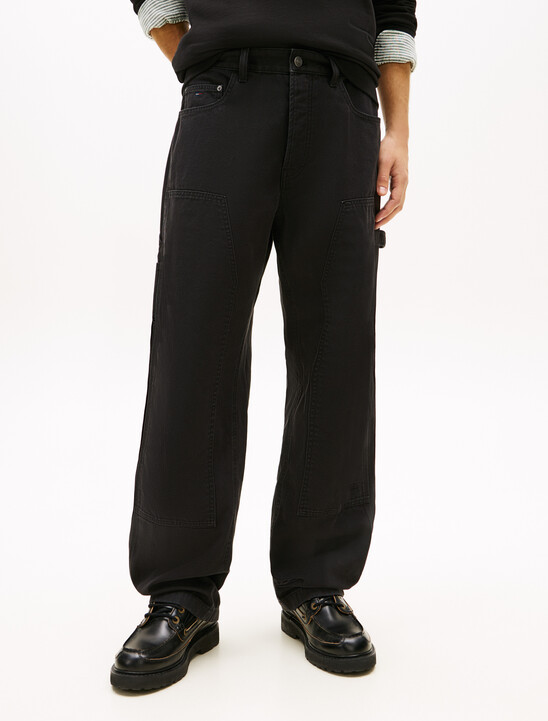 Jaimie Relaxed Twill Carpenter Trousers
