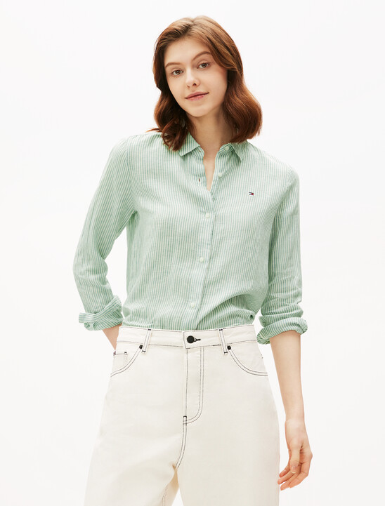 Asia Fit Essential Linen Relaxed Shirt