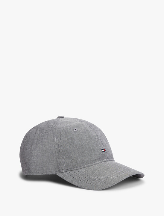 Hilfiger Flag Embroidery Chambray Baseball Cap