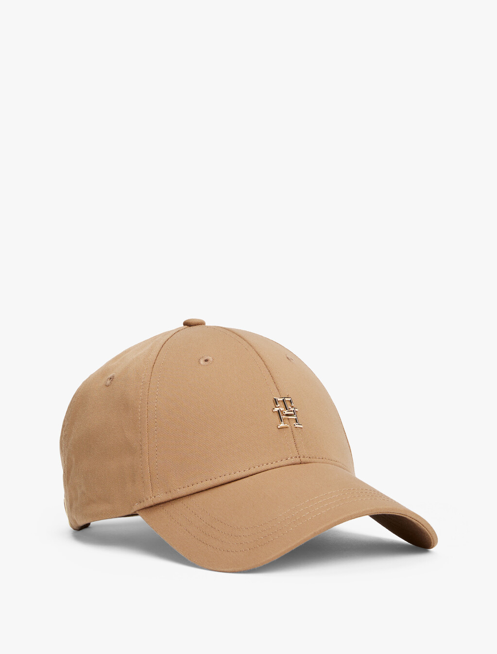 Chic Six Panel Baseball Cap, Safari Canvas, hi-res