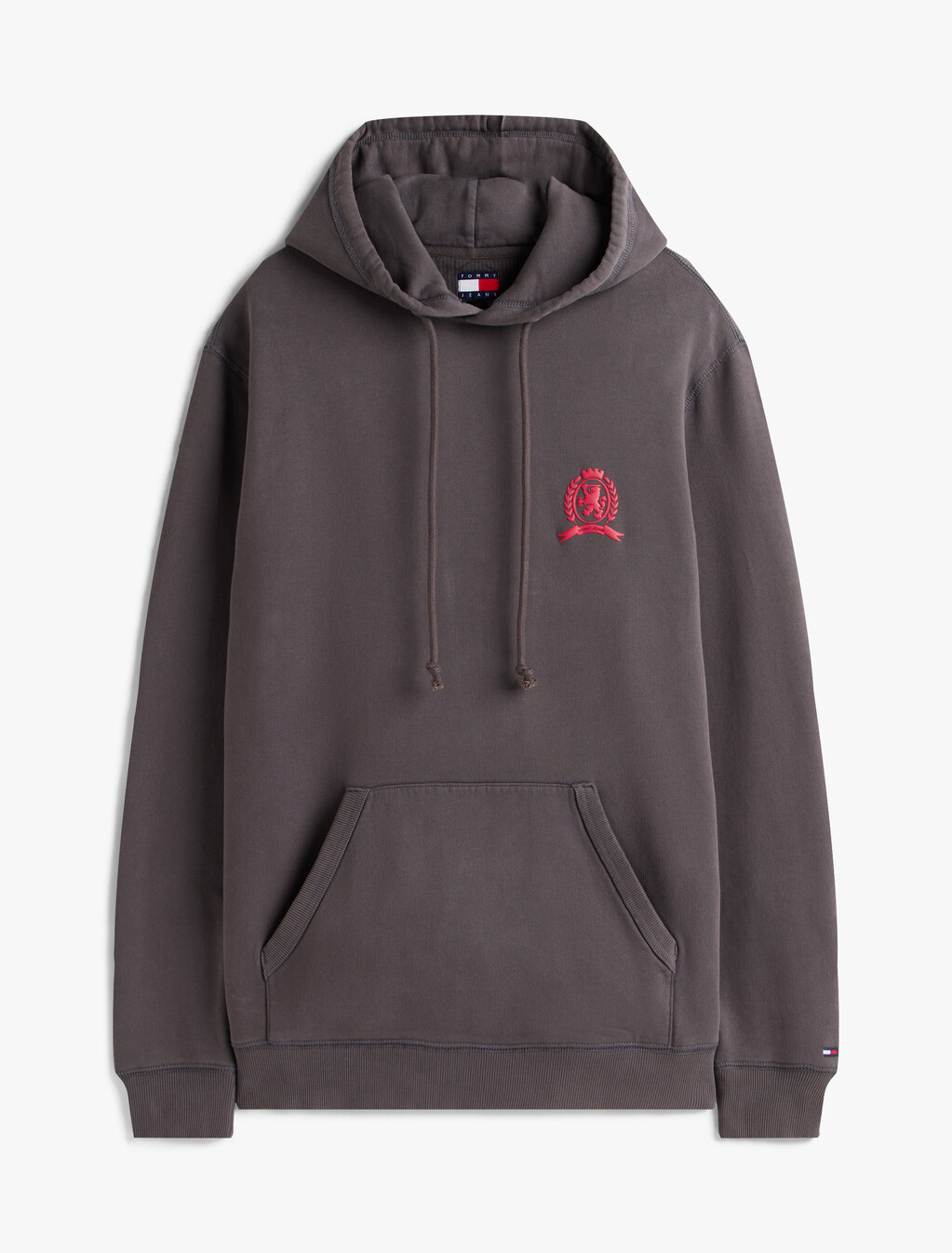 Heritage Crest Back Logo Hoody, Washed Black, hi-res