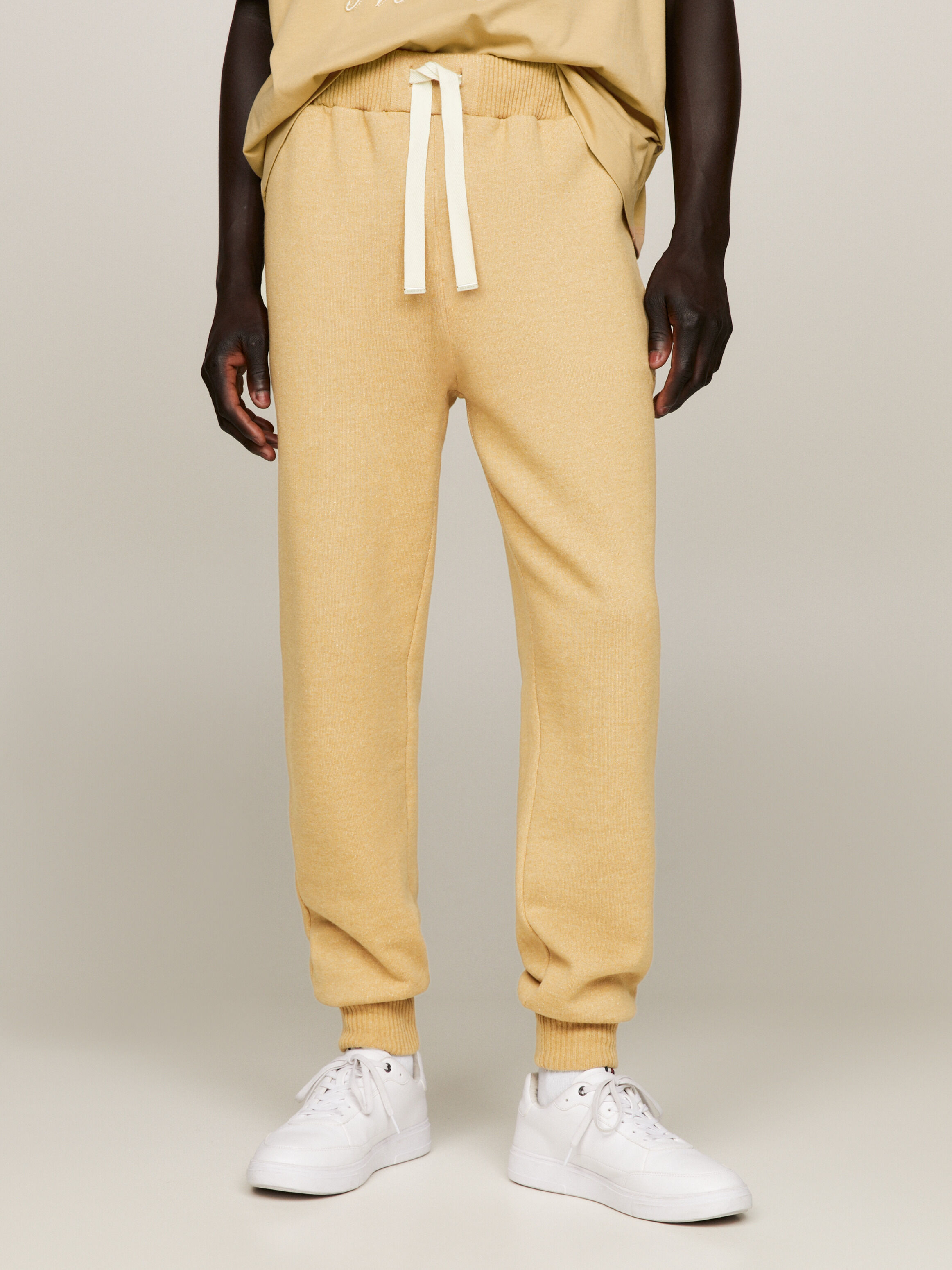 Beige cuffed hotsell joggers