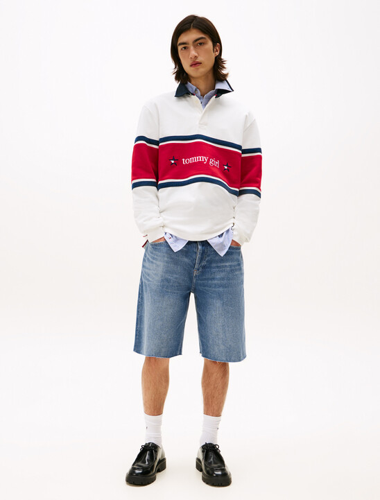 Tommy Girl Relaxed Denim Shorts