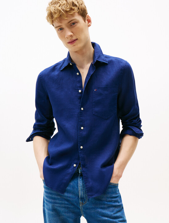 Piece Dye Linen Shirt