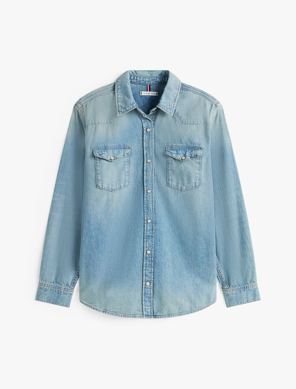 Relaxed Denim Shirt, Lex, hi-res
