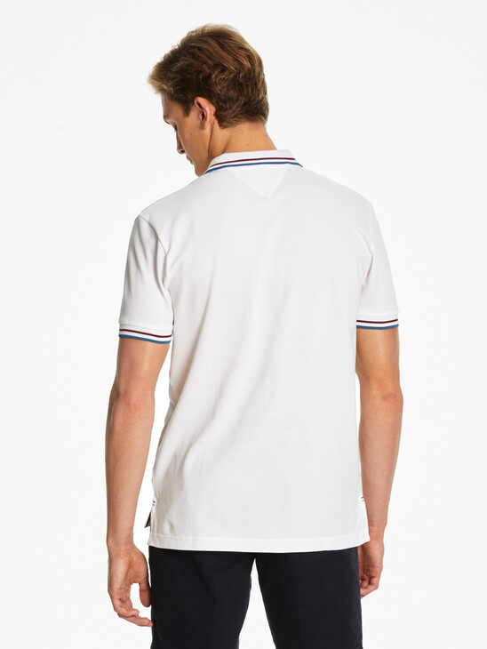 TIPPED ORGANIC COTTON POLO TIPPED ORGANIC COTTON POLO