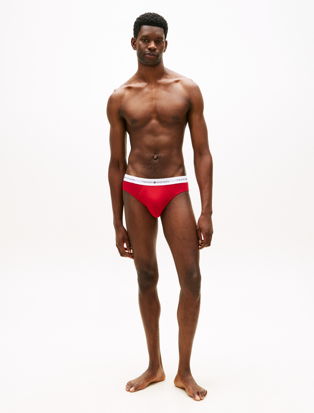 3-Pack Signature Logo Waistband Briefs, Th Wht/ Med Red/ Dsrt Sky, hi-res