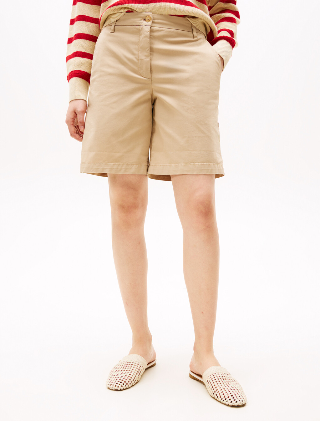 Pleated Shorts, Tundra Brown, hi-res