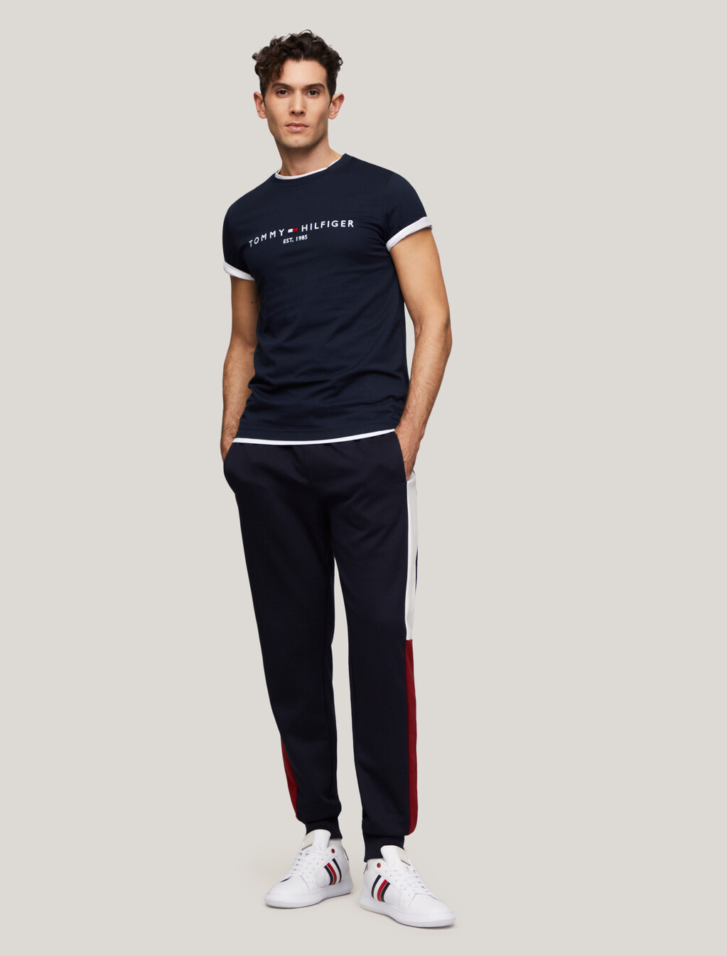 Core Tommy Logo T-Shirt, Desert Sky, hi-res