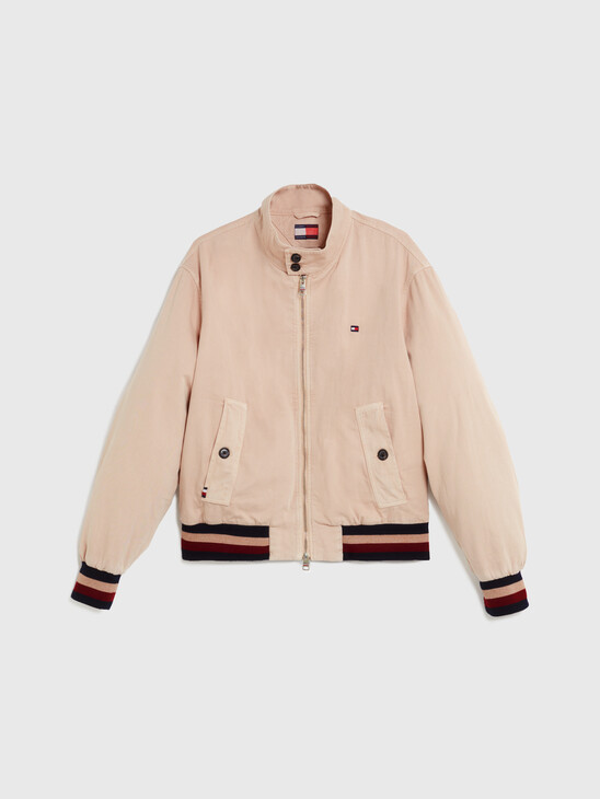 Tommy Hilfiger X Shawn Mendes Garment Dyed Harrington Jacket