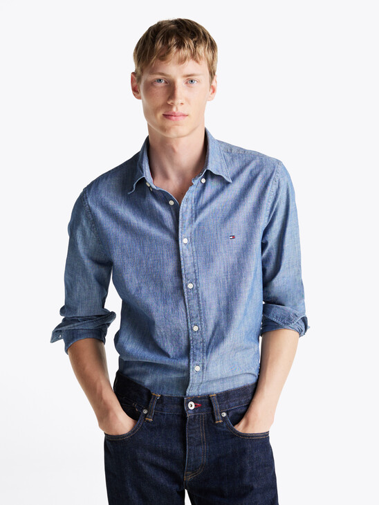 Regular Fit Chambray Shirt