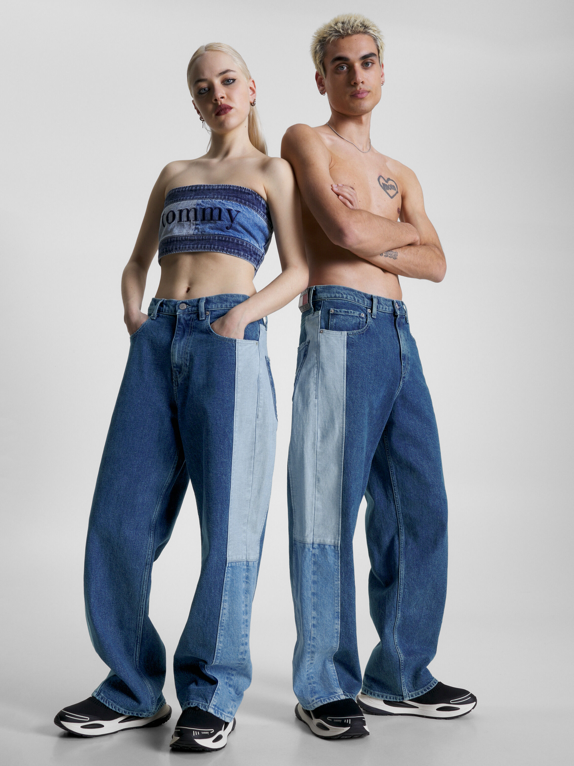 Tommy hilfiger baggy pants hot sale