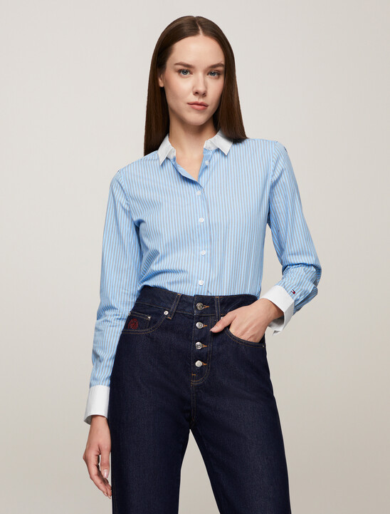 Asia Fit Ivy Stripe Shirt