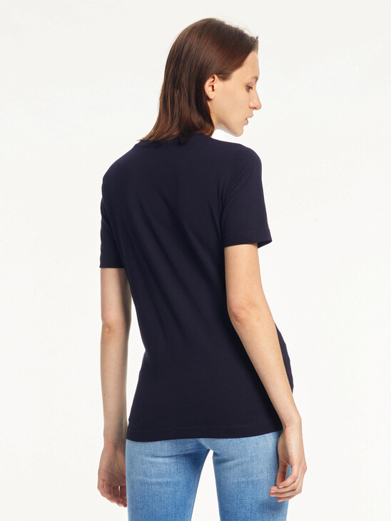 ORGANIC COTTON LOGO SLIM FIT TEE ORGANIC COTTON LOGO SLIM FIT TEE