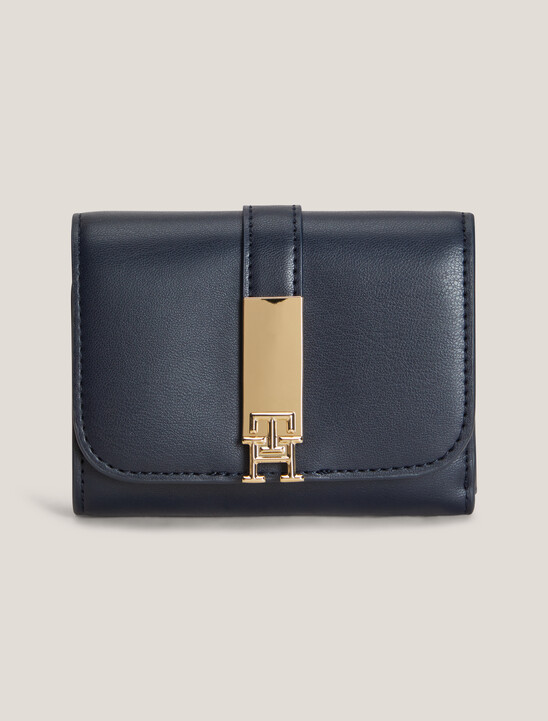 Heritage TH Monogram Flap Wallet