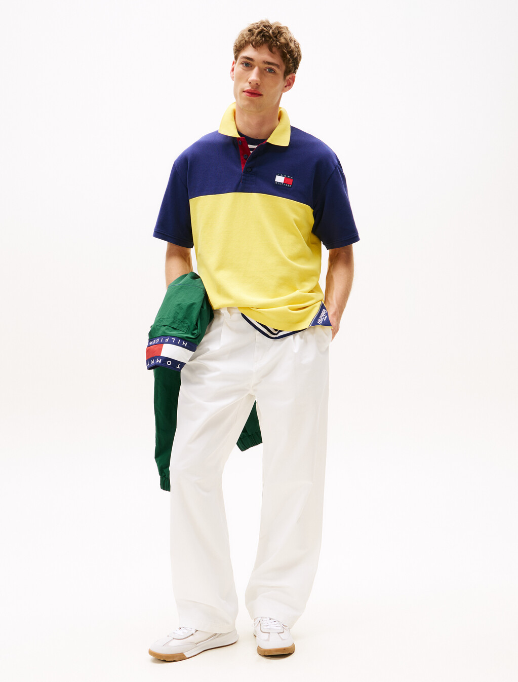 Hilfiger Sailing Back Logo Polo Shirt, Soft Sunflower, hi-res