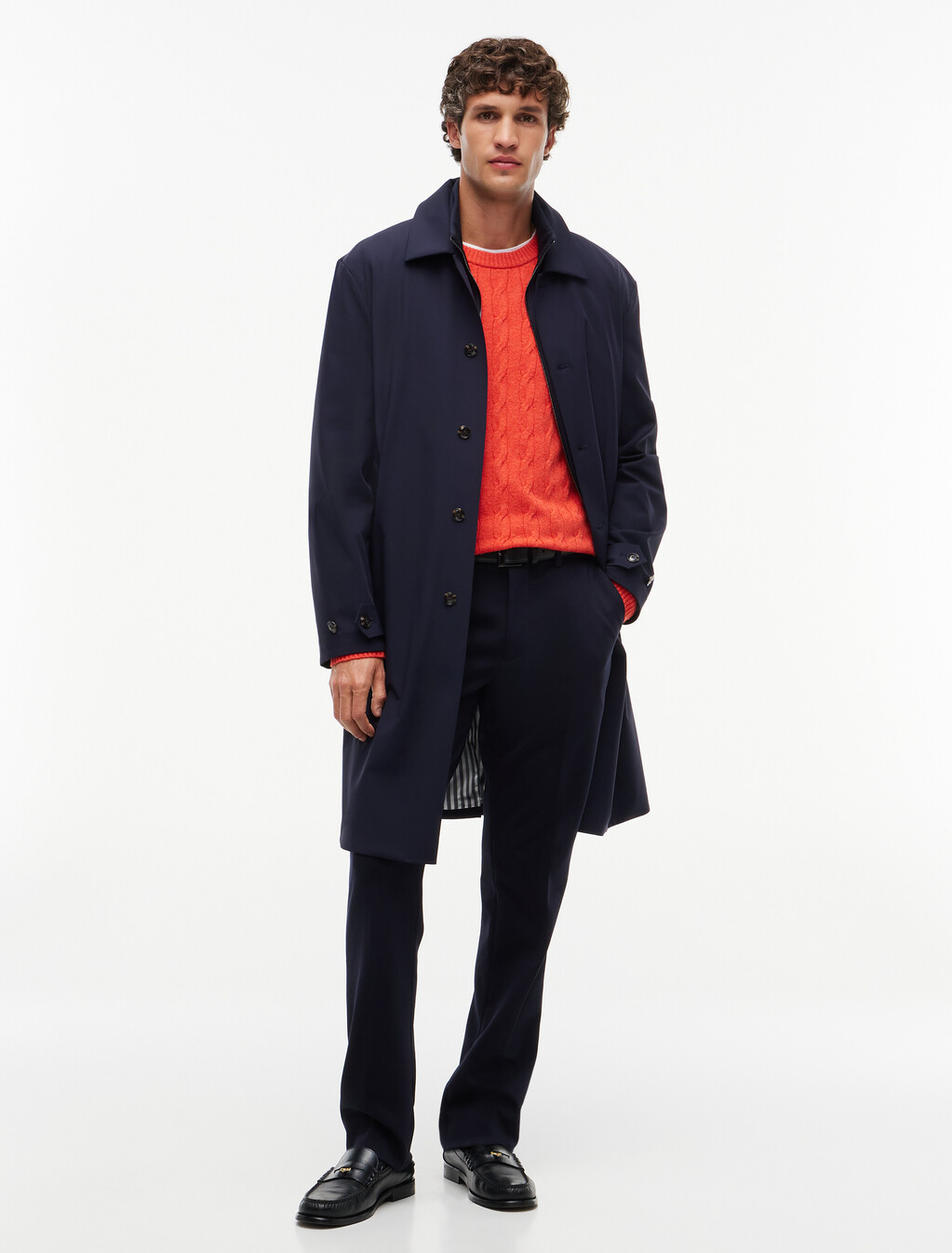 New York Label Performance 3-in-1 Coat, Navy Blue, hi-res