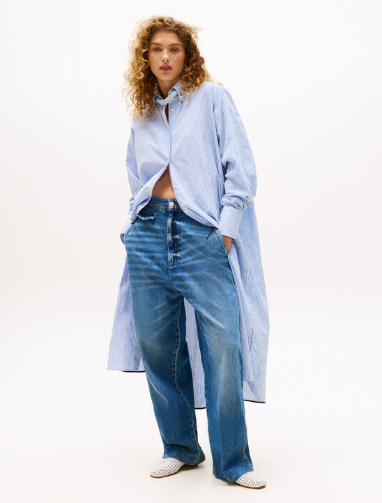 The Runway Collection Oversized Utility Jeans