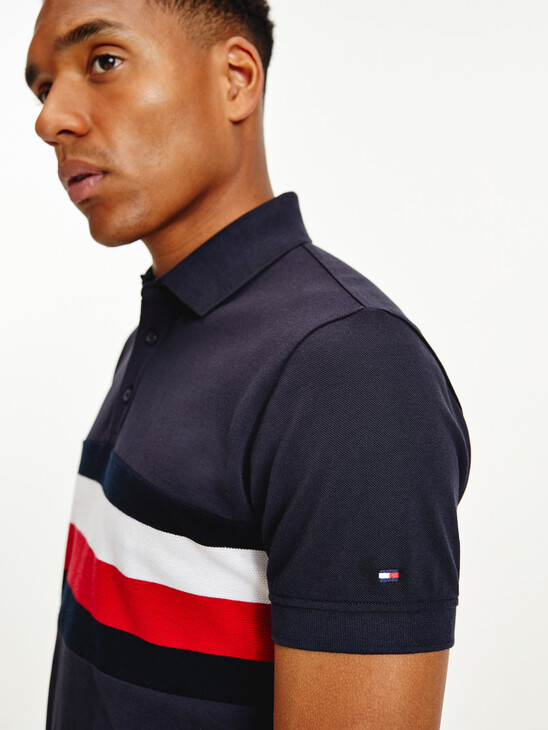 TOMMY STRIPE POLO SHIRT TOMMY STRIPE POLO SHIRT