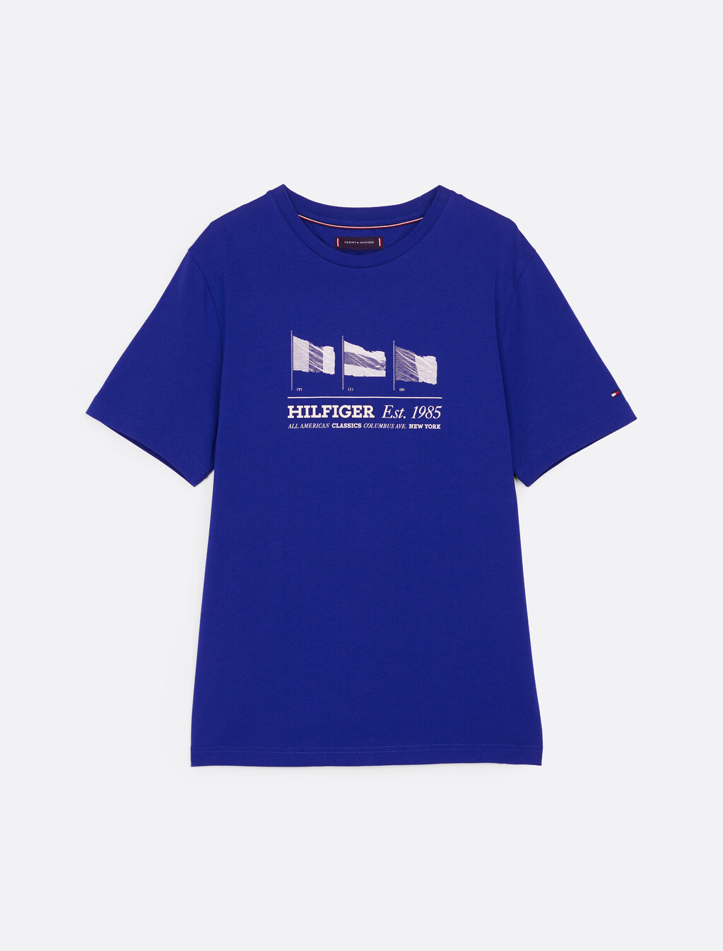 Hilfiger Flags T-Shirt, Wedge Blue, hi-res