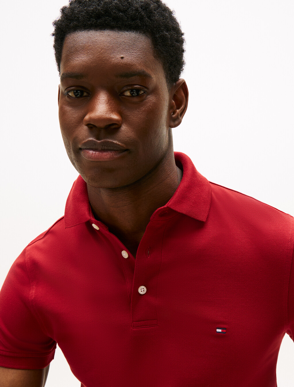 1985 Collection Slim Fit Polo, Regatta Red, hi-res