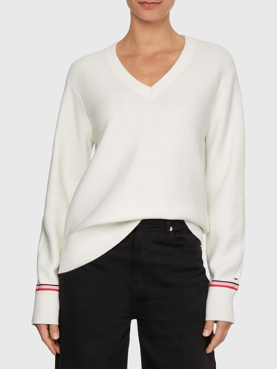 SIGNATURE TAPE RELAXED FIT JUMPER